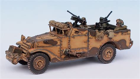 white scout car warlord games bolt action game battle  normandy  armor mm