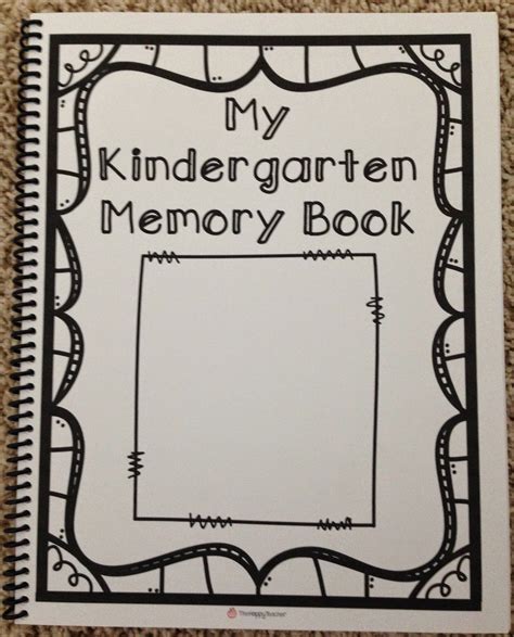 printable preschool memory book  printables