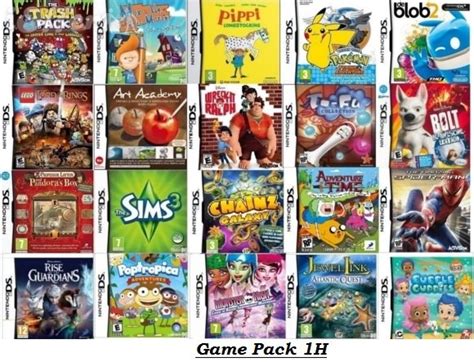 new 170 nintendo ds games for ds dsi dsi xl or 3ds
