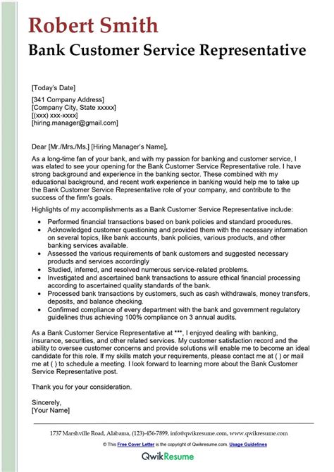 customer service supervisor cover letter examples qwikresume