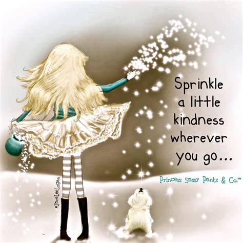 Sprinkling Kindness Princess Sassy Pants