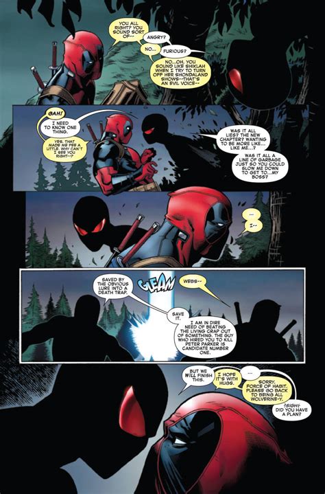 comics the wall crawler debuts a cool new costume in spider man deadpool 8