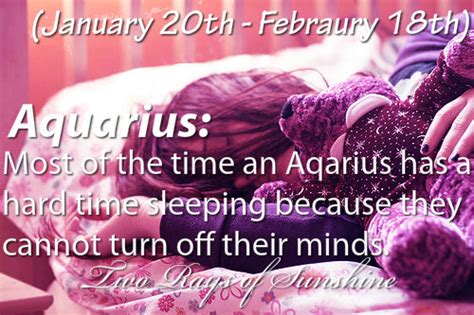 Aquarius Girl Bed Sleep Sleeping Image 698799 On