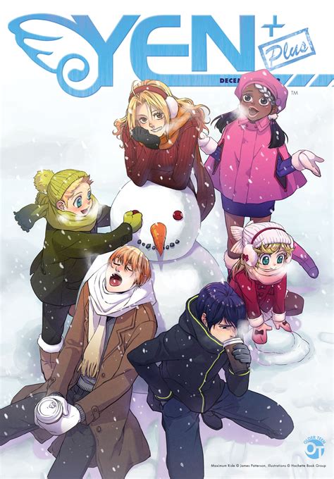 cover  yen  magazine featuring  flock  maximum ride  manga manga anime manga