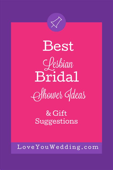 The Words Best Lesbian Bridal Shower Ideas And T Suggestions On A