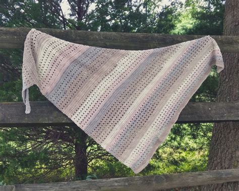 rustic summer asymmetrical shawl crochet pattern by from nicole s