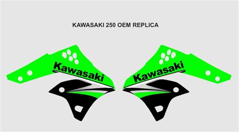 kawasaki  oem replica graphics krazygraphicscom