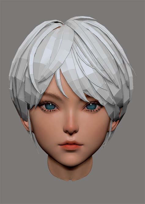 zbrush character 3d model character female character design