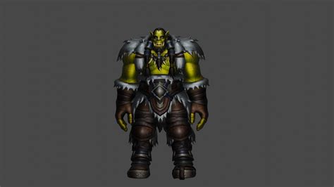 3d Model World Of Warcraft Thrall Cgtrader
