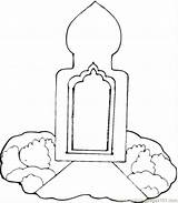 Coloring Pages Masjid Getcolorings Mosque sketch template