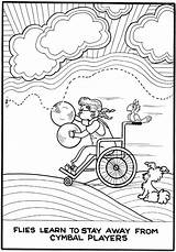 Cymbals Symphony Bay Area Little Morrie Turner Coloring Book Creators Complements Pals Wee sketch template