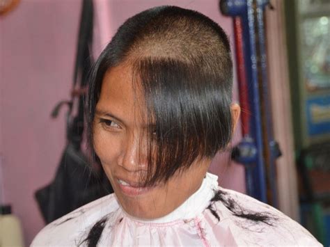 Full Head Buzzcut Filipino Women Womens Haircuts Headed