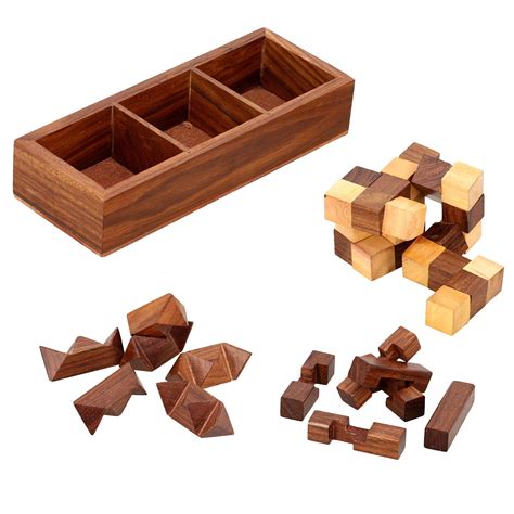 artncraft    wooden puzzle games set  puzzles  teens  adults ebay