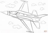 Kolorowanki Samolot Kolorowanka Druku Fighter sketch template