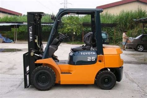 toyota diesel forklift forklifts machinery  sale