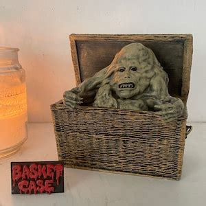 basket case belial  horror  vhs art replica etsy hong kong
