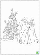Coloring Christmas Pages Princess Disney Colouring Part Print Dinokids Comments Close Coloringhome sketch template