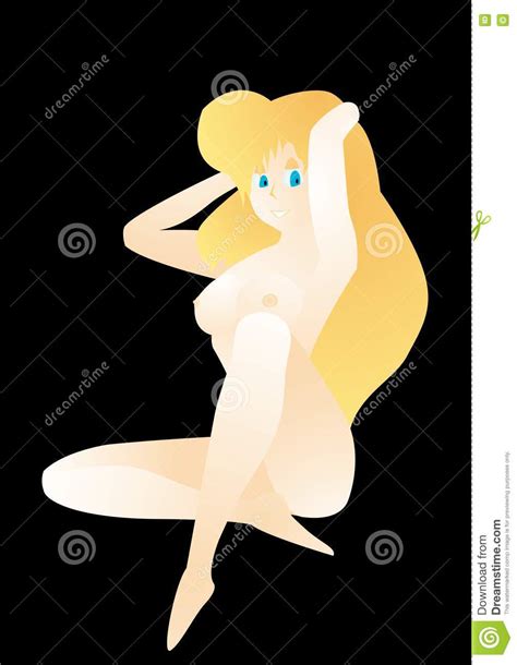 naked pretty woman stock vector illustration of passion 7987913