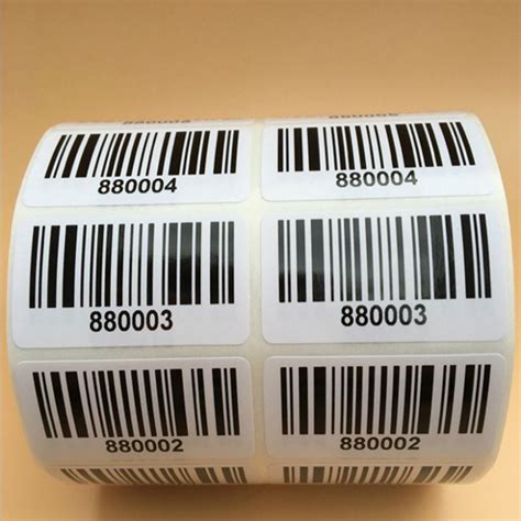 thermal barcode label manufacturers customized thermal barcode label