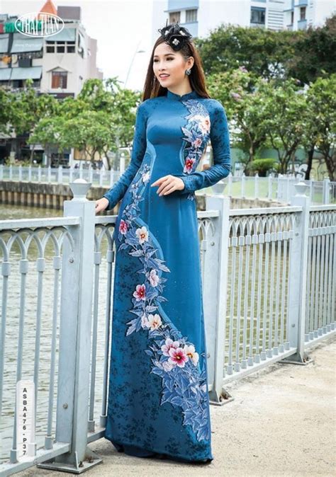 custom made ao dai dress with pants vietnamese traditional etsy