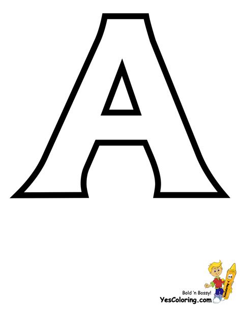 standard letter printables  alphabet coloring page numbers