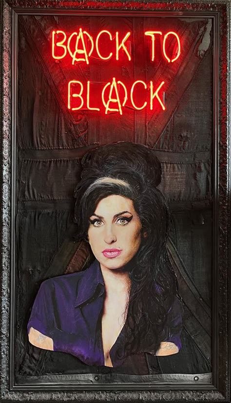 back to black by illuminati neon ~ artique galleries