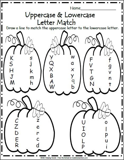abc matching worksheets printable worksheets  kindergarten