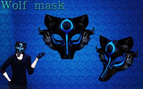 mmd wolf mask dl  nishigara  deviantart