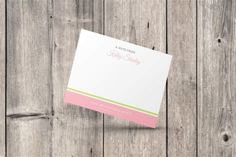 printed note cards correspondence cards order