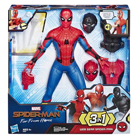 Spider Man Far From Home 13 Inch Web Gear Spider Man Action Figure