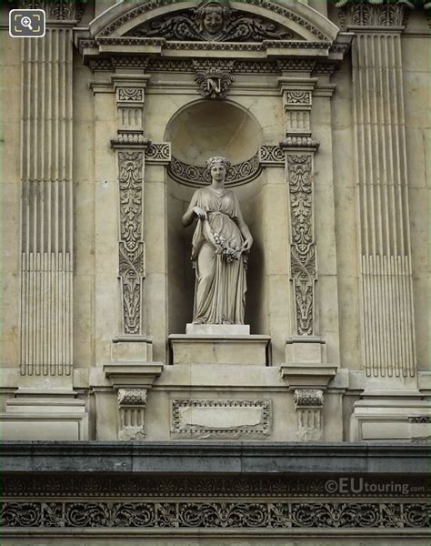 Roman Goddess Of Fruit Abundance Statue At The Louvre Page 478 In