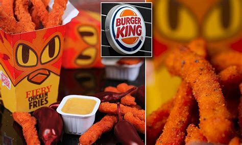 Femail Puts Burger King S New Fiery Chicken Fries To The