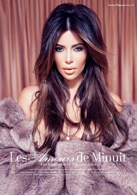 kim kardashian wears lingerie fur coat in sexy french