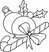 Christmas Coloring Pages Ornaments Kids sketch template