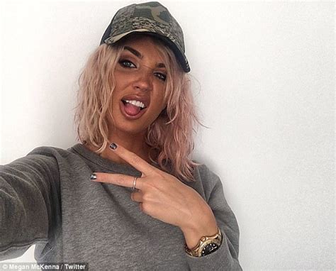 towie s megan mckenna shows off her pink tinted bob daily mail online