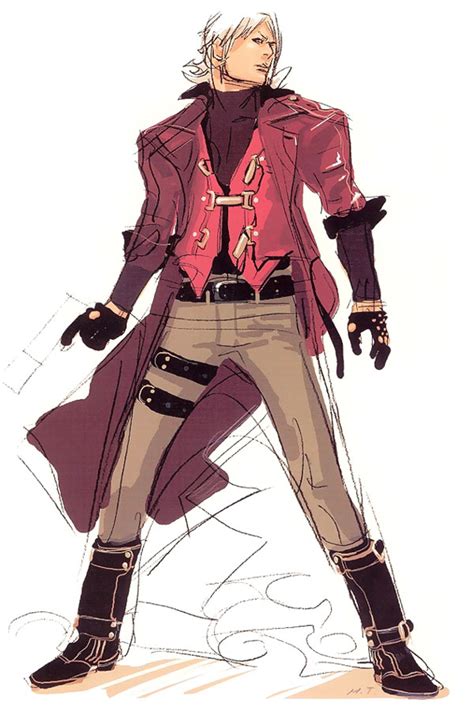Dante Rough Concept Art Devil May Cry Art Gallery