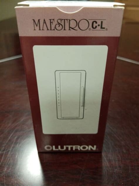 lutron macl  wh maestro  watt multi location cflled digital dimmer  ebay