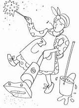 Coloring Pages Dust People Cleaning Busy Getdrawings Vacuum Sheets 47kb 340px Community sketch template