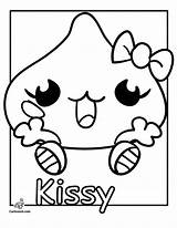 Pages Coloring Moshi Monsters Monster Colouring Moshlings Kissy Moshling Popular Print Coloringhome Library Clipart sketch template