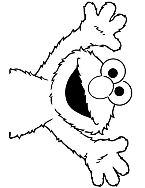printable coloring pages elmo