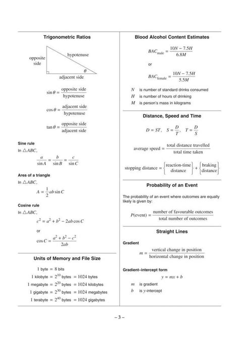 math formula worksheet chart sheetcom math formulas math formula sheet  tutoring