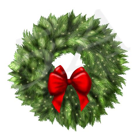 wreath clip art christmas adr alpujarra