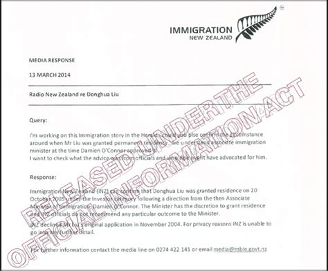 letter  support immigration sample templates