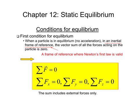 chapter  static equilibrium