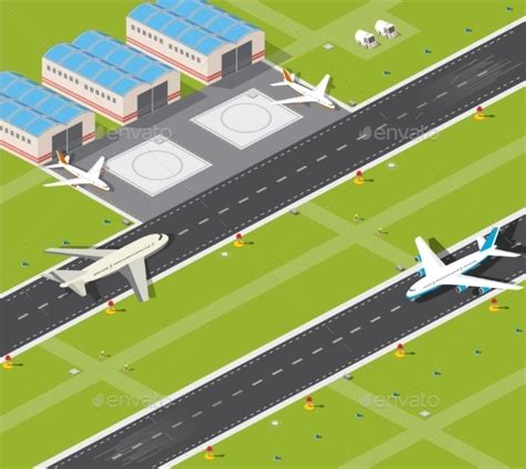 papercraft airport runway tinkytylerorg stock  graphics