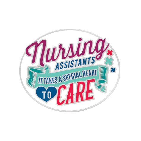 nursing assistants it takes a special heart to care lapel