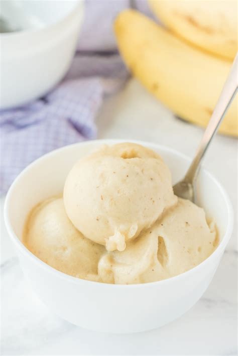 One Ingredient Banana Ice Cream Recipe Girl®