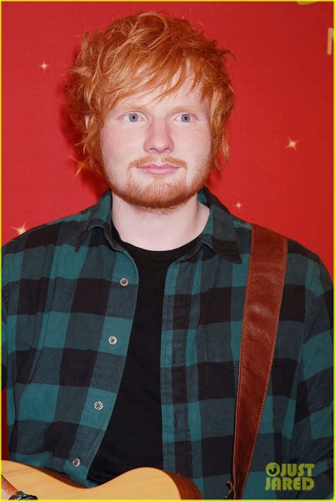 ed sheeran is glad that his wax figure has a bulge photo 3380950
