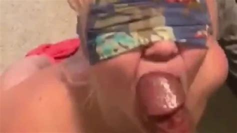 tied up and blindfolded rough sloppy deepthroat bbc blowjob redtube