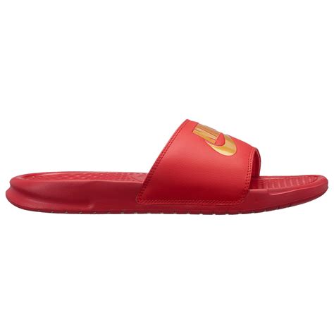 Nike Benassi Jdi Slide In Red For Men Lyst